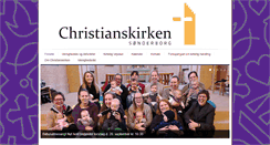 Desktop Screenshot of christianskirken-sonderborg.dk